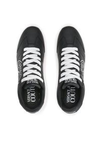 Versace Jeans Couture Sneakersy 74YA3SD1 Czarny. Kolor: czarny. Materiał: skóra #2