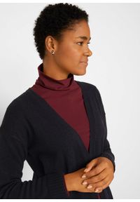 bonprix - Długi kardigan. Kolor: czarny. Długość: długie #2