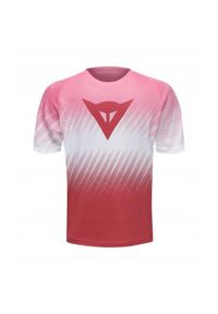 DAINESE - Koszulka rowerowa dziecięca Dainese Scarabeo Jersey SS. Kolor: czerwony. Materiał: jersey. Sport: kolarstwo