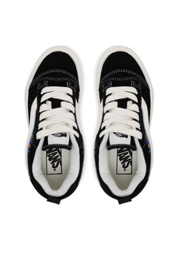 Vans Tenisówki Knu Skool VN000D75F2B1 Czarny. Kolor: czarny. Materiał: zamsz, skóra