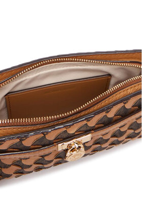MICHAEL Michael Kors Torebka 32R6GNXC0T Brązowy. Kolor: brązowy. Materiał: skórzane