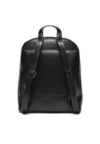 Calvin Klein Plecak Ck Push Domed Backpack K60K612341 Czarny. Kolor: czarny. Materiał: skóra #5