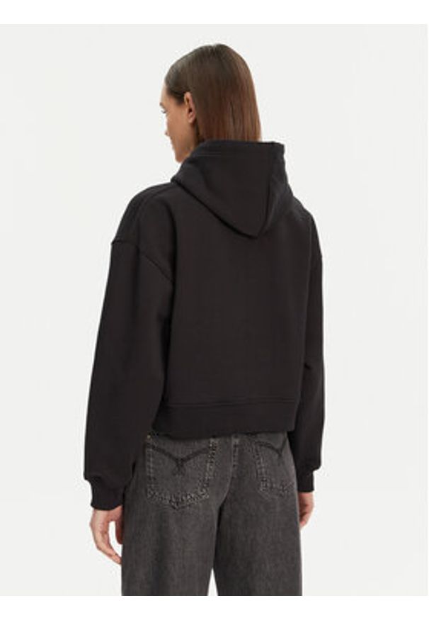 Calvin Klein Jeans Bluza J20J224718 Czarny Relaxed Fit. Kolor: czarny. Materiał: bawełna