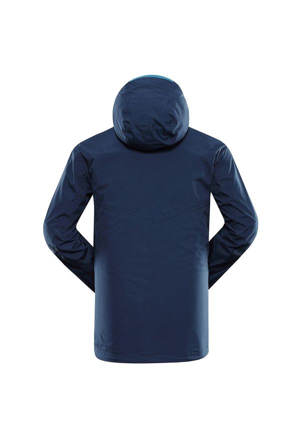 ALPINE PRO - Kurtka turystyczna męska Alpine Pro Norem 2 wodoodporna. Kolor: niebieski. Sport: turystyka piesza, kolarstwo