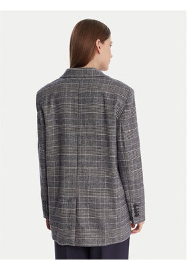 MAX&Co. Marynarka Iames 2526046084200 Niebieski Relaxed Fit. Kolor: niebieski. Materiał: syntetyk