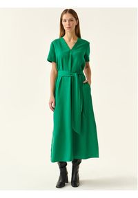 Tatuum Sukienka codzienna Gogi T2305.196 Zielony Regular Fit. Okazja: na co dzień. Kolor: zielony. Materiał: lyocell. Typ sukienki: proste. Styl: casual #6