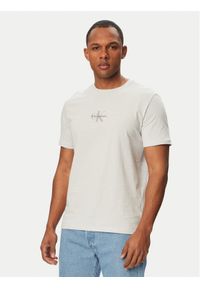 Calvin Klein Jeans T-Shirt SS 30S LV04RB866G Szary jasny Regular Fit. Kolor: szary. Materiał: bawełna #1