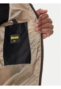 Blauer Kurtka skórzana 25WBLUL01314 007012 Czarny Regular Fit. Kolor: czarny. Materiał: skóra #5