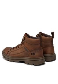 CAT Footwear Trapery Modulate P725406 Brązowy. Kolor: brązowy. Materiał: skóra #4