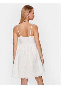 YAS Sukienka codzienna 26030152 Biały Regular Fit. Okazja: na co dzień. Kolor: biały. Materiał: bawełna. Typ sukienki: proste. Styl: casual #3