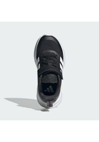 Adidas - Buty dla dzieci Fortarun 4.0. Zapięcie: pasek. Kolor: biały, wielokolorowy, czarny, szary