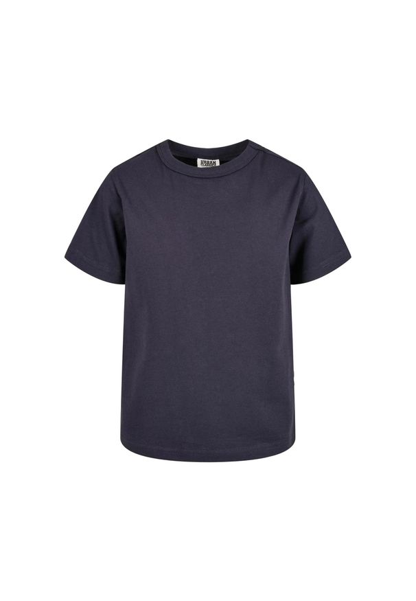 Urban Classics - Koszulka Chłopięca Basic Organic. Kolor: niebieski. Sport: turystyka piesza