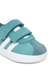 Adidas - adidas Sneakersy VL Court 3.0 Shoes JP7877 Turkusowy. Kolor: turkusowy. Materiał: zamsz, skóra #7