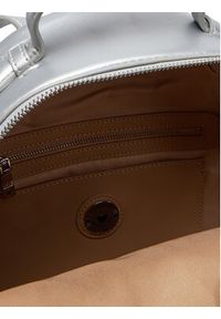 Love Moschino - LOVE MOSCHINO Plecak JC4148PP1MLA196B Srebrny. Kolor: srebrny. Materiał: skóra