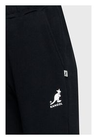 Kangol Spodnie dresowe Essential KLEW010 Czarny Regular Fit. Kolor: czarny. Materiał: bawełna, dresówka #2