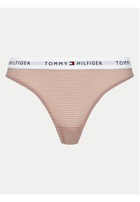 TOMMY HILFIGER - Tommy Hilfiger Komplet 3 par stringów UW0UW05532 Kolorowy. Materiał: syntetyk. Wzór: kolorowy #5