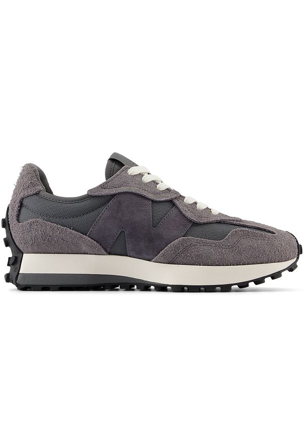 Buty unisex New Balance U327WTG – szare. Okazja: na co dzień. Kolor: szary. Materiał: materiał, skóra, guma. Szerokość cholewki: normalna