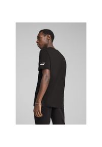 Puma - Męska koszulka z grafiką PUMA Sport PUMA Black. Kolor: czarny. Materiał: guma. Wzór: nadruk