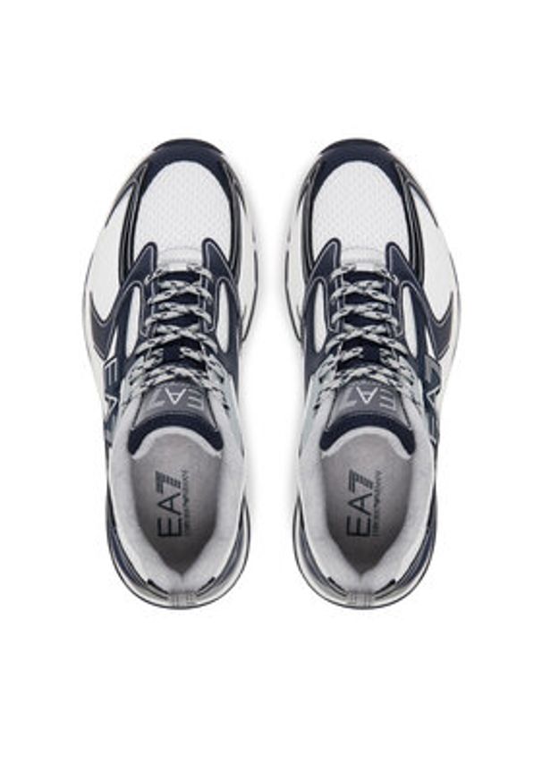 EA7 Emporio Armani Sneakersy X8X249 XK446 D193 Kolorowy. Materiał: materiał. Wzór: kolorowy