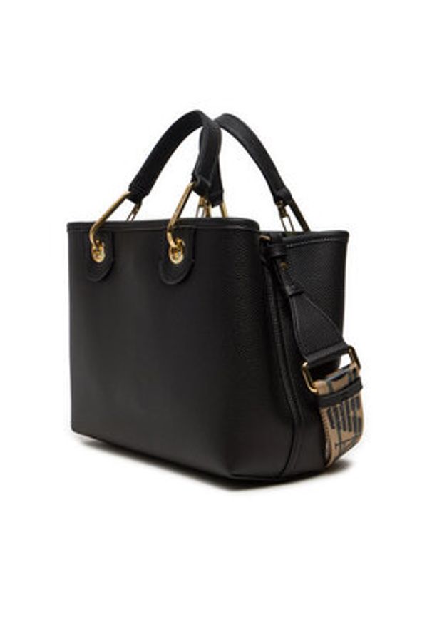 Emporio Armani Torebka EW000361 AF12103 MC032 Czarny. Kolor: czarny. Materiał: skórzane