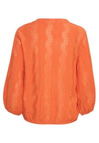 Kaffe T-Shirt Tio 10507286 Pomarańczowy Loose Fit. Kolor: pomarańczowy. Materiał: syntetyk #6