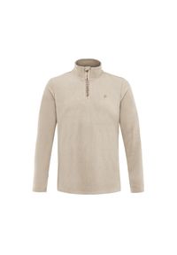 1/4 zip fleece Protest Reperfecto. Kolor: brązowy, beżowy, wielokolorowy. Materiał: polar. Sezon: zima #1