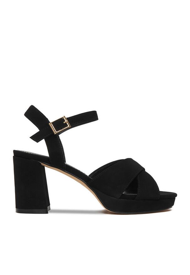 Jenny - Sandały JENNY. Kolor: czarny