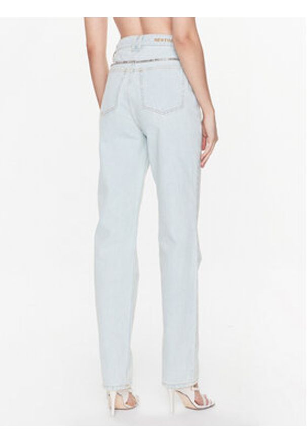 GESTUZ - Gestuz Jeansy Calia 10906913 Niebieski Straight Fit. Kolor: niebieski