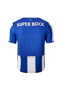 Koszulka męska New Balance FC Porto MT230419HME – niebieska. Kolor: niebieski. Materiał: poliester, materiał. Wzór: haft, aplikacja #4