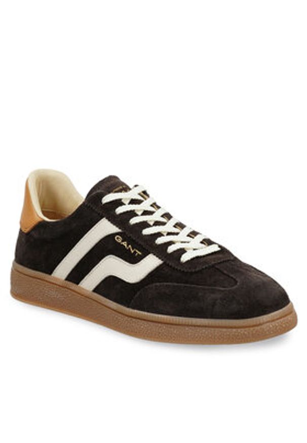 GANT - Gant Sneakersy 32633206 Brązowy. Kolor: brązowy. Materiał: zamsz, skóra