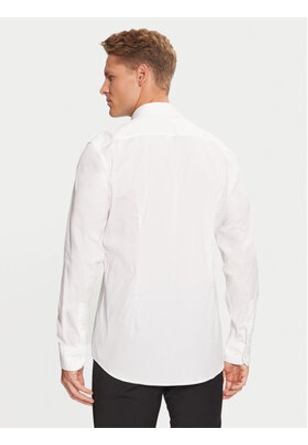 BOSS - Boss Koszula H-Hank Party 50527623 Biały Slim Fit. Kolor: biały. Materiał: bawełna