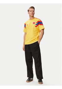 Adidas - adidas Koszulka techniczna Colombia Away Jersey 1990 JN3713 Żółty Regular Fit. Kolor: żółty. Materiał: syntetyk #5