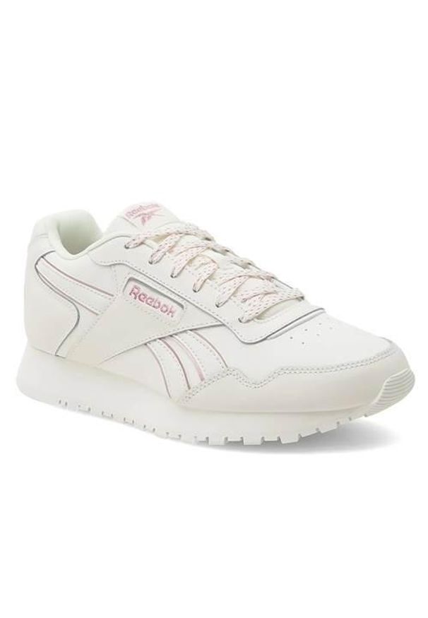 Buty do chodzenia damskie Reebok Royal Glide. Zapięcie: sznurówki. Kolor: biały. Materiał: tkanina, materiał, skóra, syntetyk. Szerokość cholewki: normalna. Model: Reebok Royal. Sport: turystyka piesza