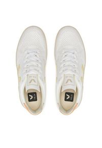 Veja Sneakersy V-10 VX0703103A Biały. Kolor: biały. Materiał: skóra #6