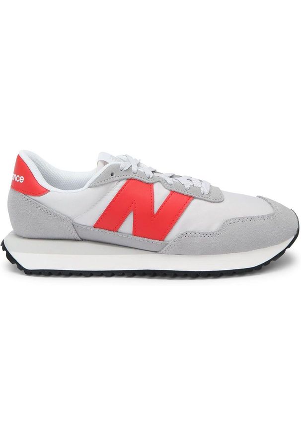 Buty do chodzenia męskie New Balance 237. Kolor: szary, biały, wielokolorowy. Sport: turystyka piesza