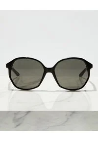 Balenciaga - BALENCIAGA - Okrągłe okulary przeciwsłoneczne. Kształt: okrągłe. Kolor: czarny #2