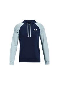 Bluza sportowa męska Under Armour Rival Fleece Color Blockhoodie. Typ kołnierza: kaptur. Kolor: niebieski