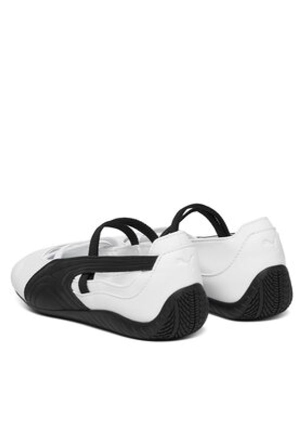 Puma Baleriny Speedcat Ballet Lthr Wns 406144 03 Biały. Kolor: biały. Materiał: skóra