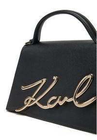 Karl Lagerfeld - KARL LAGERFELD Torebka A1W30036 Czarny. Kolor: czarny. Materiał: skórzane #3