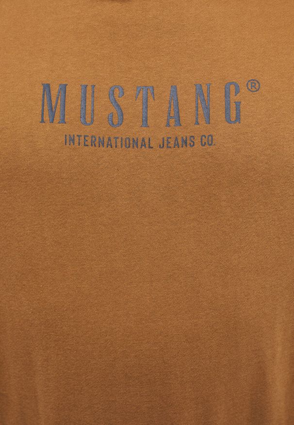 Mustang - MĘSKA BLUZA Z KAPTUREM MUSTANG Bennet Color Block Rubber 1014160 3161. Typ kołnierza: kaptur