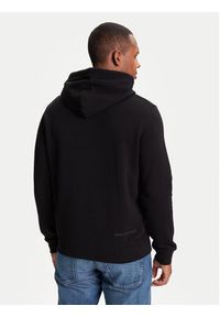 Karl Lagerfeld - KARL LAGERFELD Bluza 705039 553910 Czarny Regular Fit. Typ kołnierza: dekolt w karo. Kolor: czarny. Materiał: bawełna #5