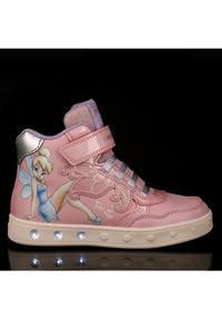 Geox Sneakersy DISNEY J Skylin Girl J368WE 0ANKN C8842 S Różowy. Kolor: różowy. Wzór: motyw z bajki #3