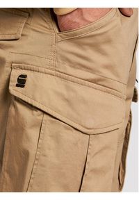 G-Star RAW - G-Star Raw Szorty materiałowe Rovic D08566-5126-239 Beżowy Relaxed Fit. Kolor: beżowy. Materiał: bawełna #3