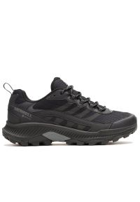 Buty męskie Merrell Speed Strike 2 Gore-Tex J037825 - czarne. Zapięcie: sznurówki. Kolor: czarny. Materiał: skóra, syntetyk, guma. Szerokość cholewki: normalna. Technologia: Gore-Tex