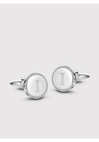 Pako Lorente - PAKO LORENTE – Srebrne spinki do mankietów. Kolor: srebrny #1