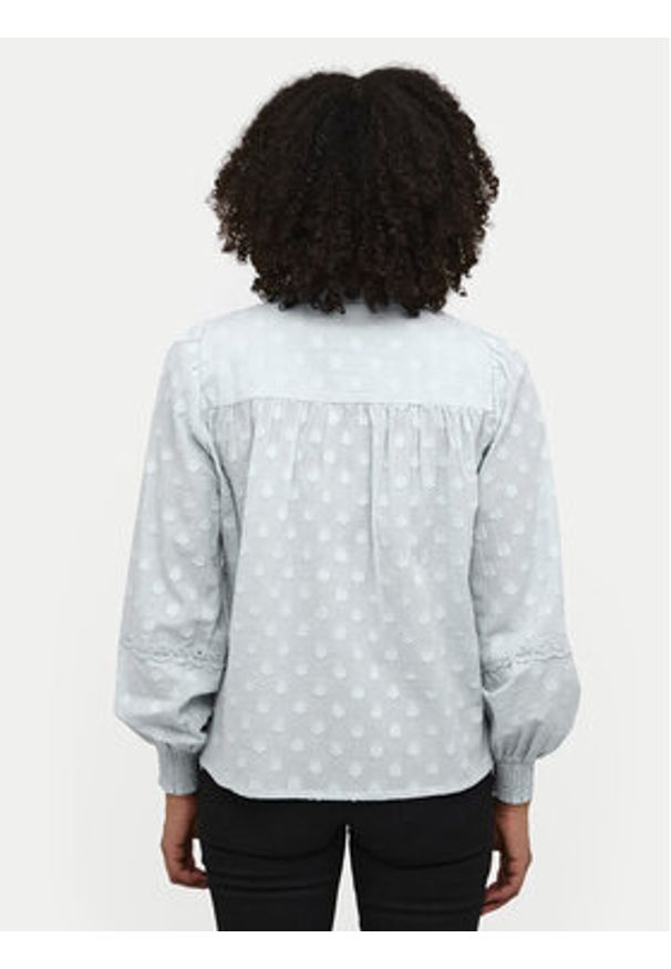 Kaffe Koszula Enya 10509091 Niebieski Regular Fit. Kolor: niebieski. Materiał: bawełna