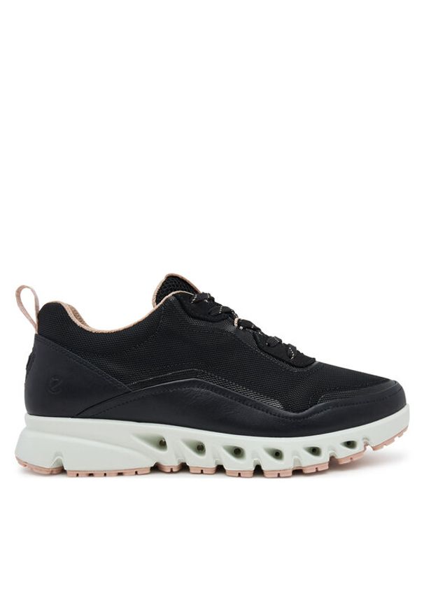 ecco - ECCO Sneakersy 88028361241 Czarny. Kolor: czarny. Materiał: materiał