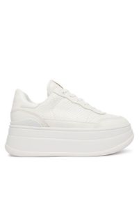 MICHAEL Michael Kors Sneakersy Hayes 43R4HYFS2E Biały. Kolor: biały. Materiał: skóra #1