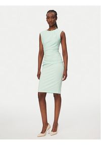 Rinascimento Sukienka koktajlowa CFC0127683003 Zielony Slim Fit. Kolor: zielony. Materiał: syntetyk. Styl: wizytowy #5