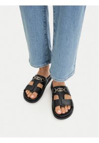 Nine West Klapki CEO-JDNW-05 Czarny. Kolor: czarny. Materiał: skóra #1